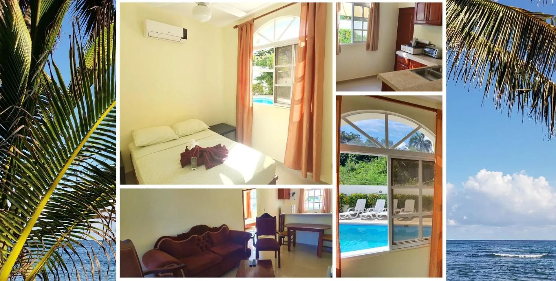 Costambar Ocean Breeze - Beachfront Apartment With Pool Las Flores 0*,  Δομινικανή Δημοκρατία